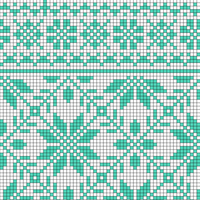 Fair Isle Snowflakes