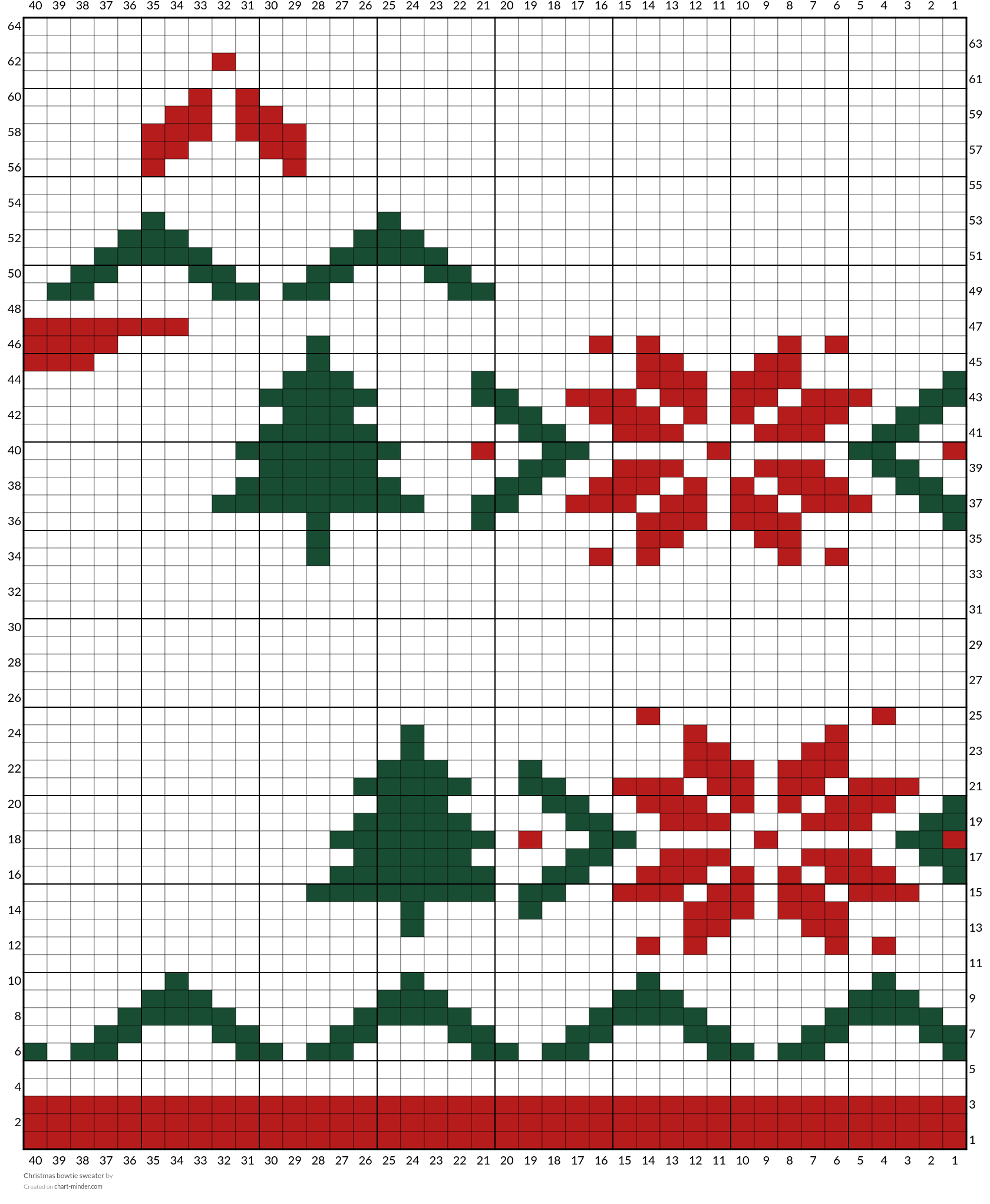 Christmas bowtie sweater