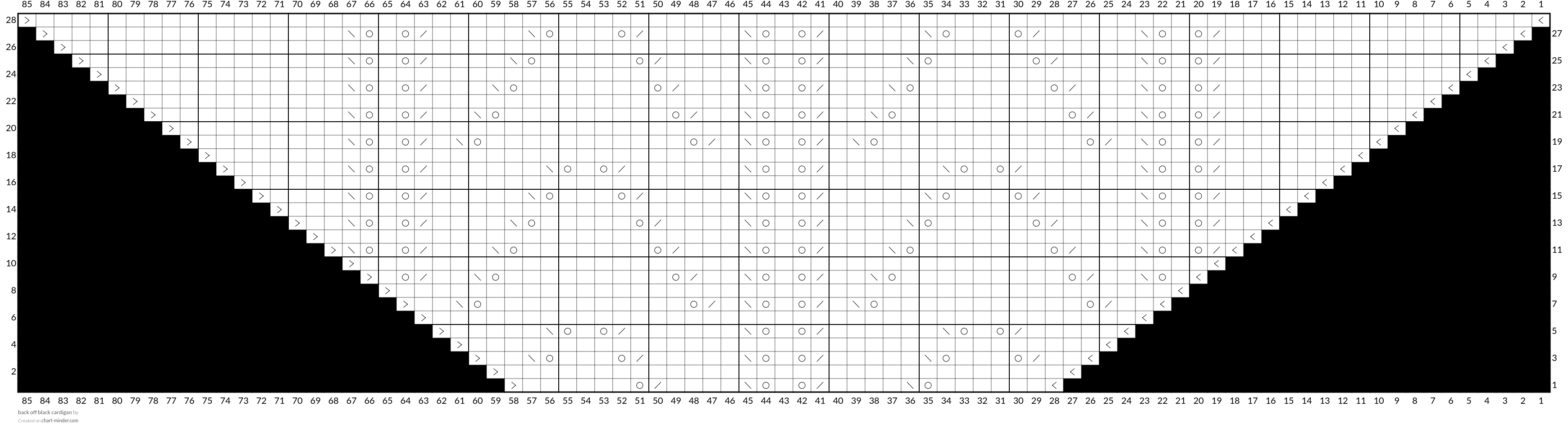 back off black cardigan