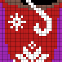 Sweater christmas husband back panel