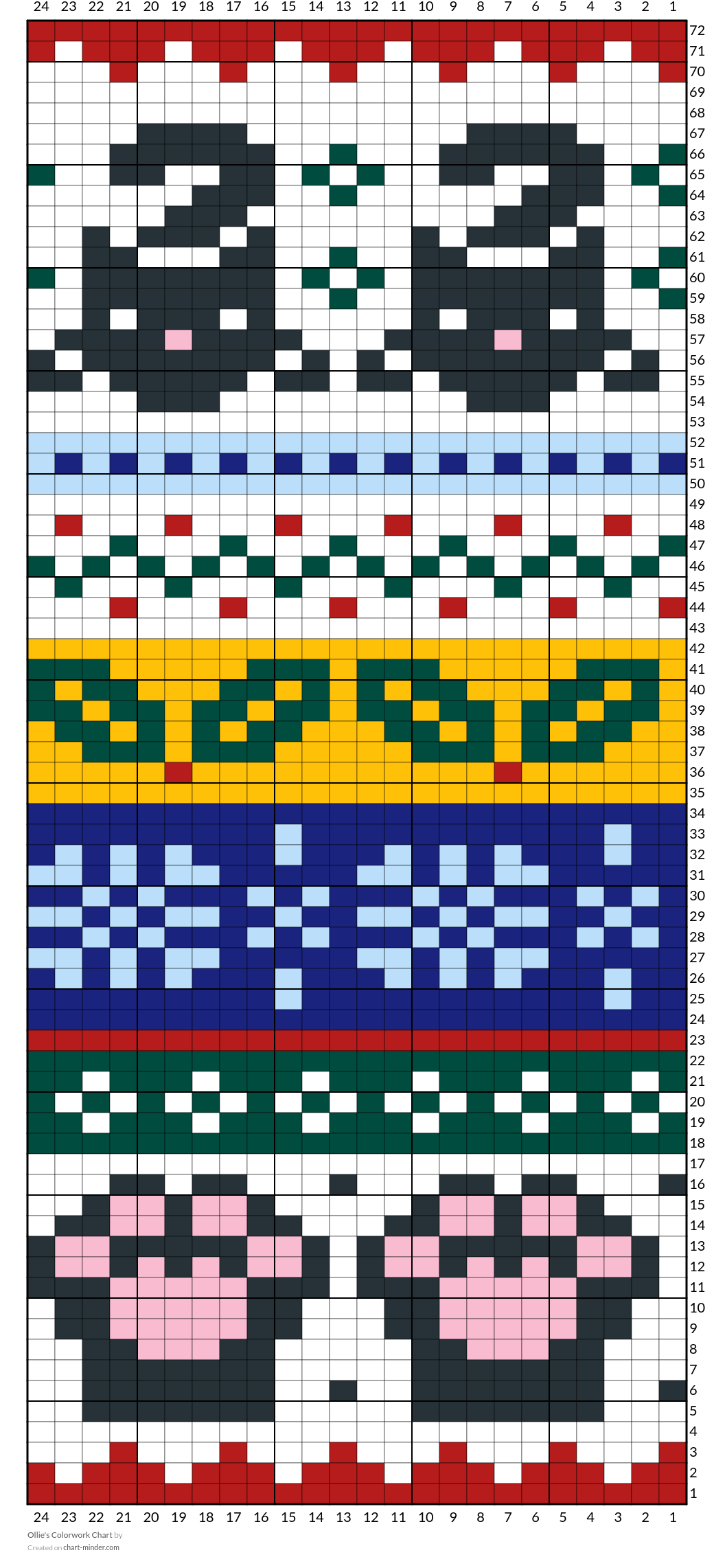 Ollie's Colorwork Chart