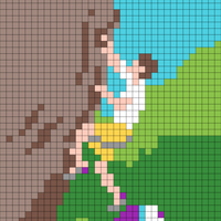 Beardless bouldering