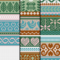 Fair Isle Chart 001