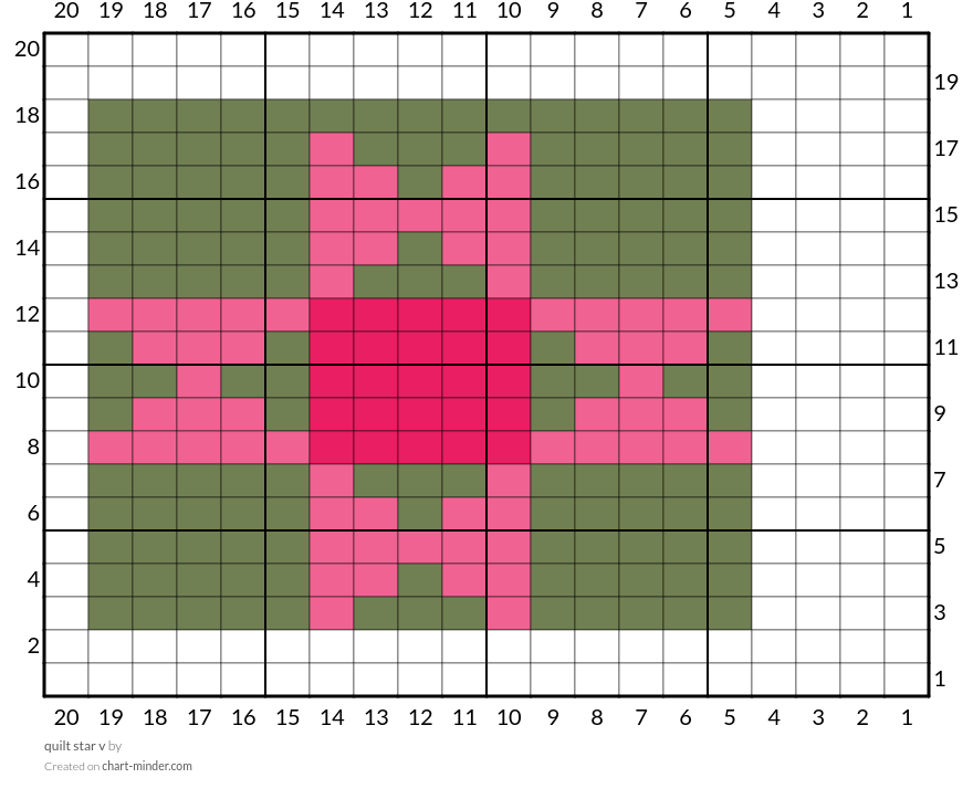 quilt star v