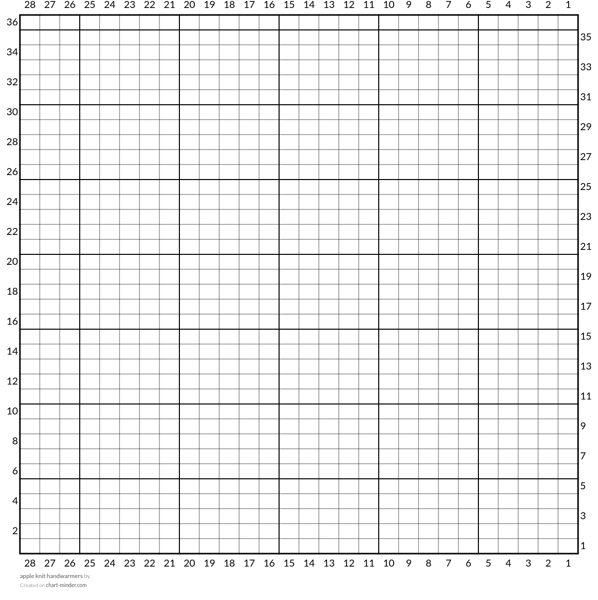 apple knit handwarmers