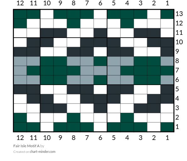 Fair Isle Motif A