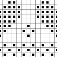 Heart repeating pattern