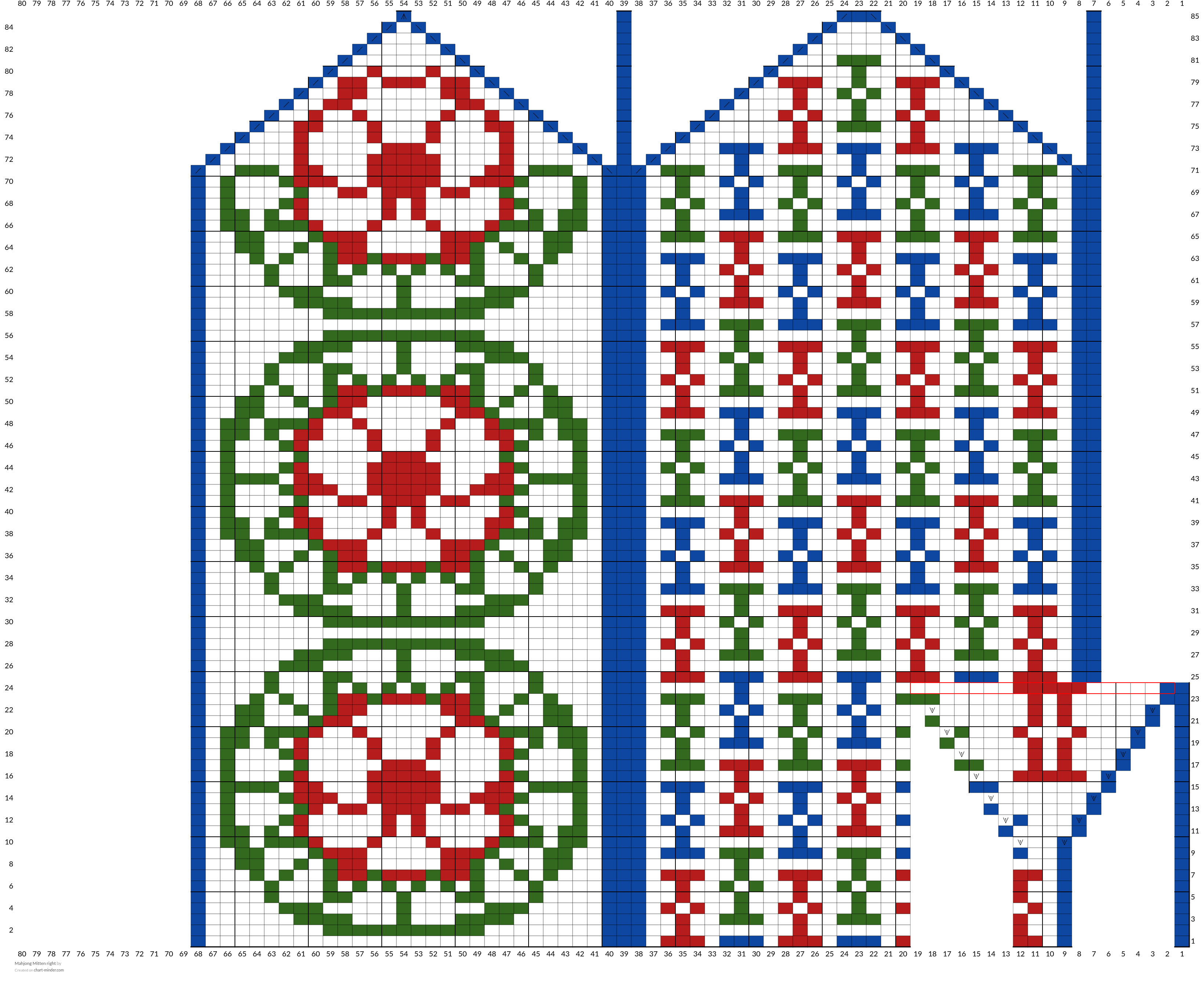 Mahjong Mitten right 