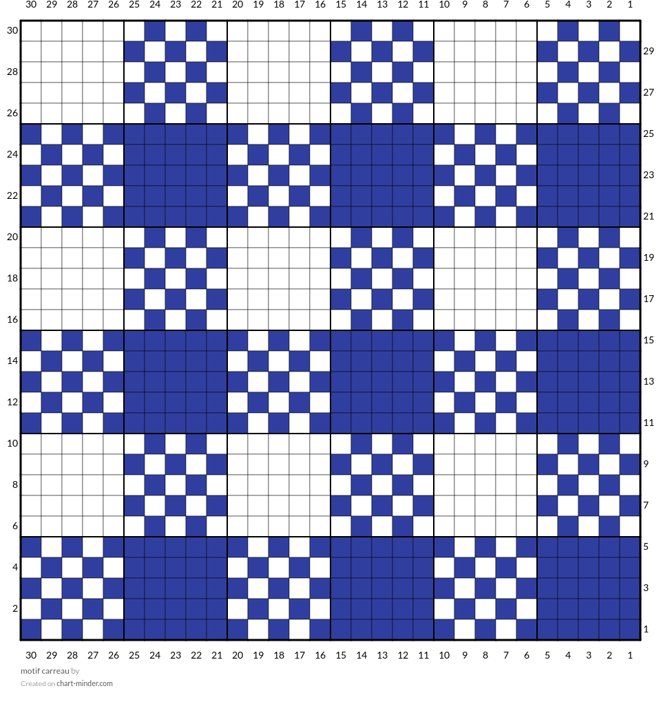motif carreau