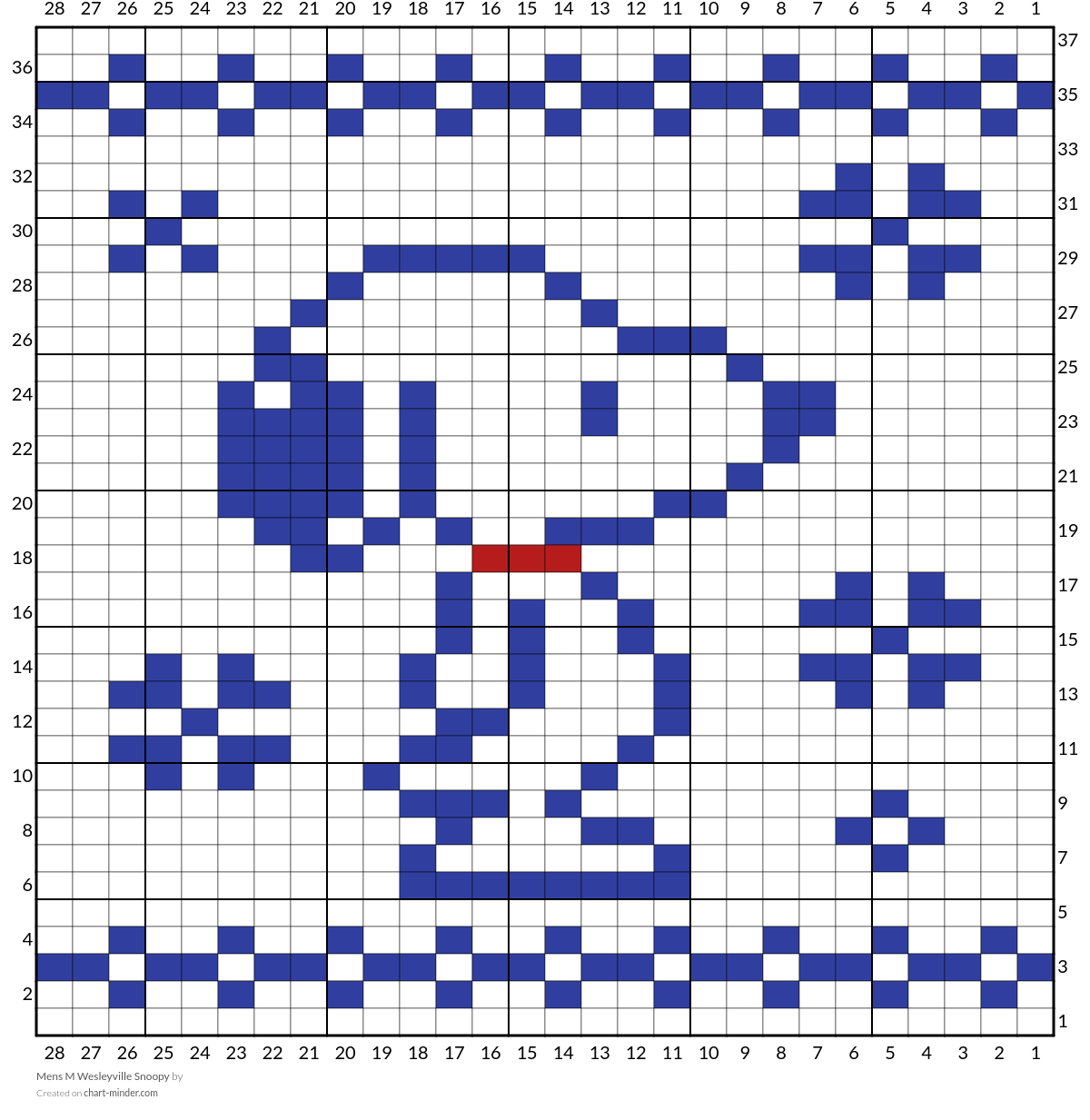 Mens M Wesleyville Snoopy