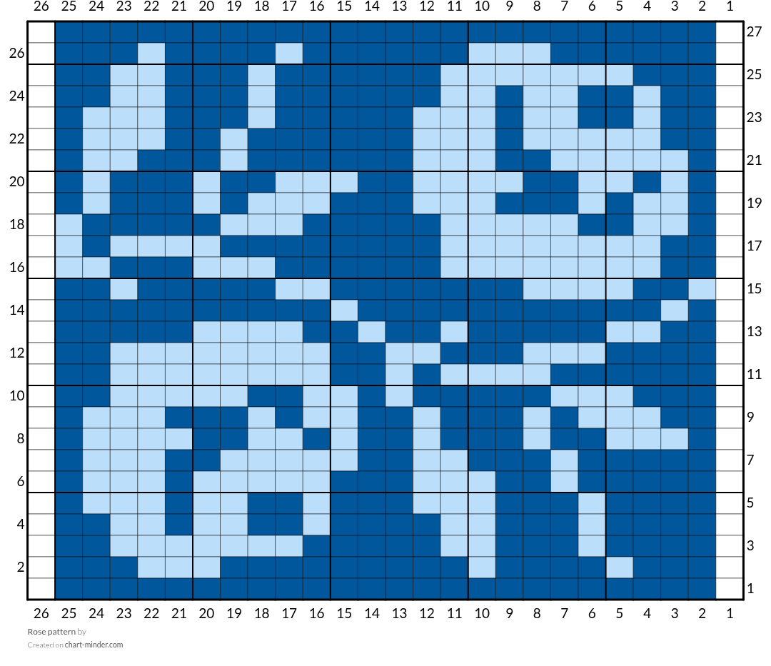 Rose pattern