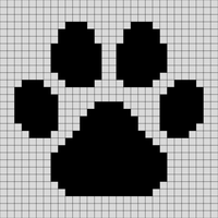 Cat Paw Granny Square