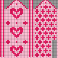 Hearts- Snowflake Base