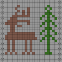 Deer & Tree
