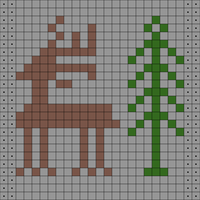 Deer & Tree