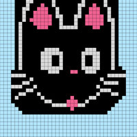 Cat head + tongue blip