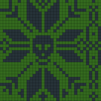 Skullflake pattern
