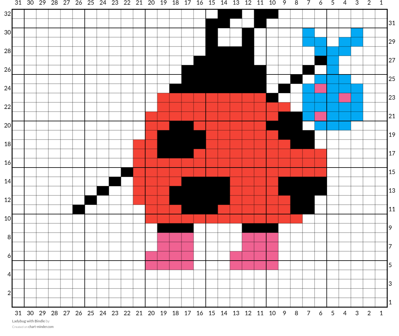 Ladybug with Bindle
