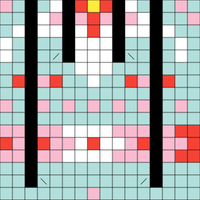 Campo Lirio Sweater Yoke Section