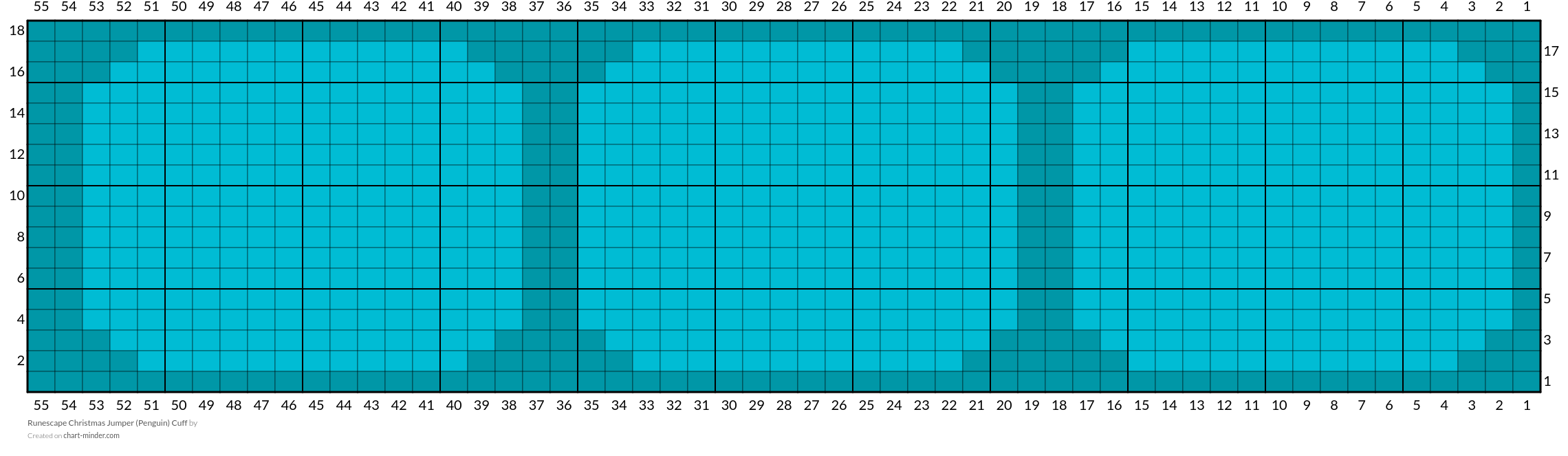 Runescape Christmas Jumper (Penguin) Cuff
