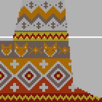 Autumn fox vest back vf