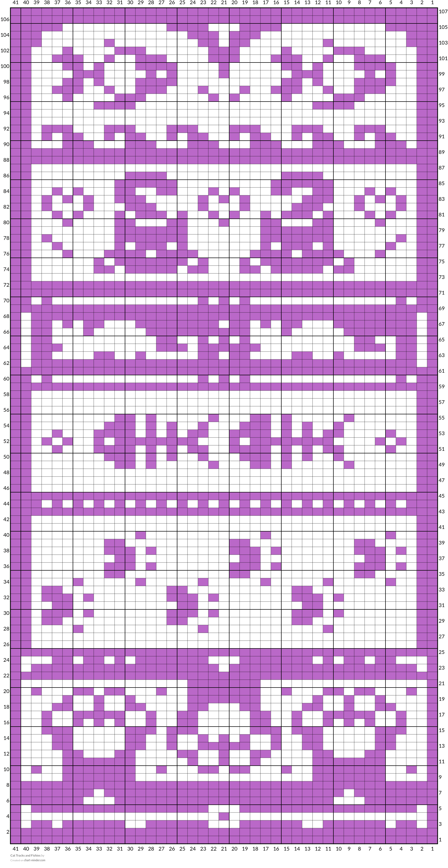 Cat Tracks and Fishies