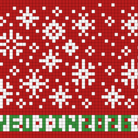 Copy of Copy of Christmas Stockings - Foot Motif 2