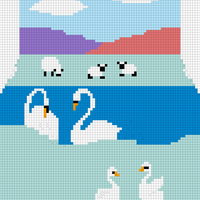 No edges, duplicate stitch- Current  Working Version