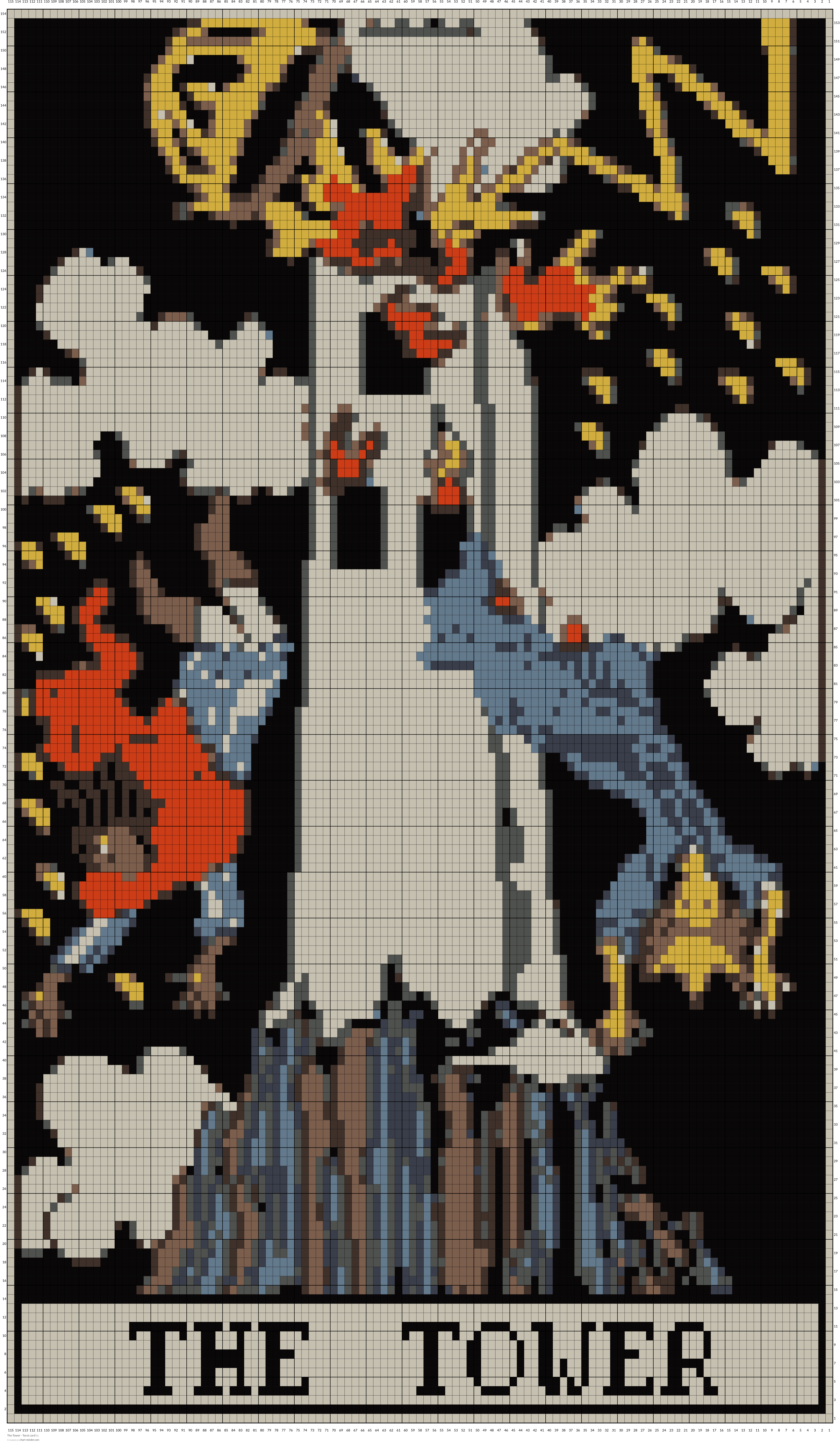 The Tower - Tarot card