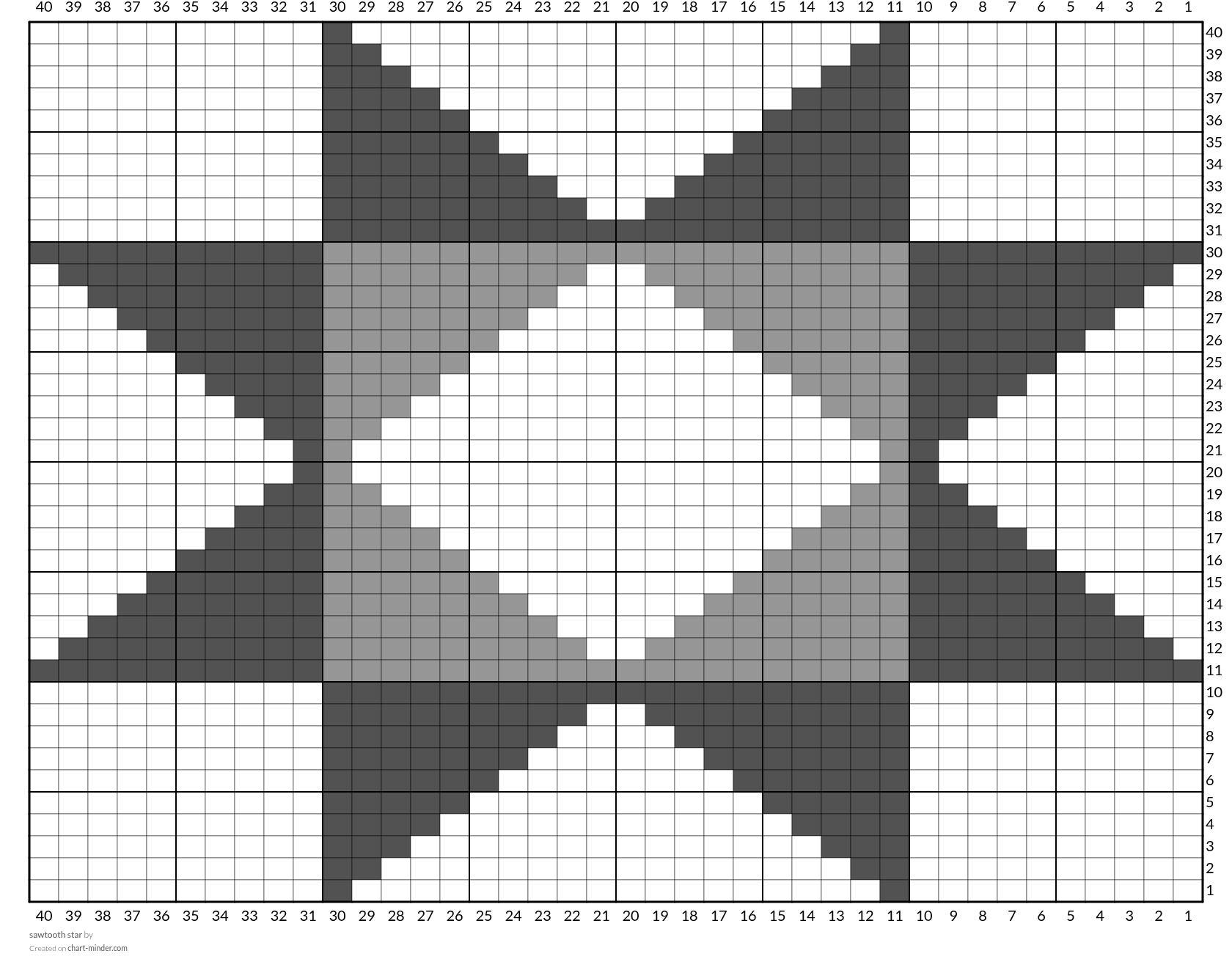 sawtooth star