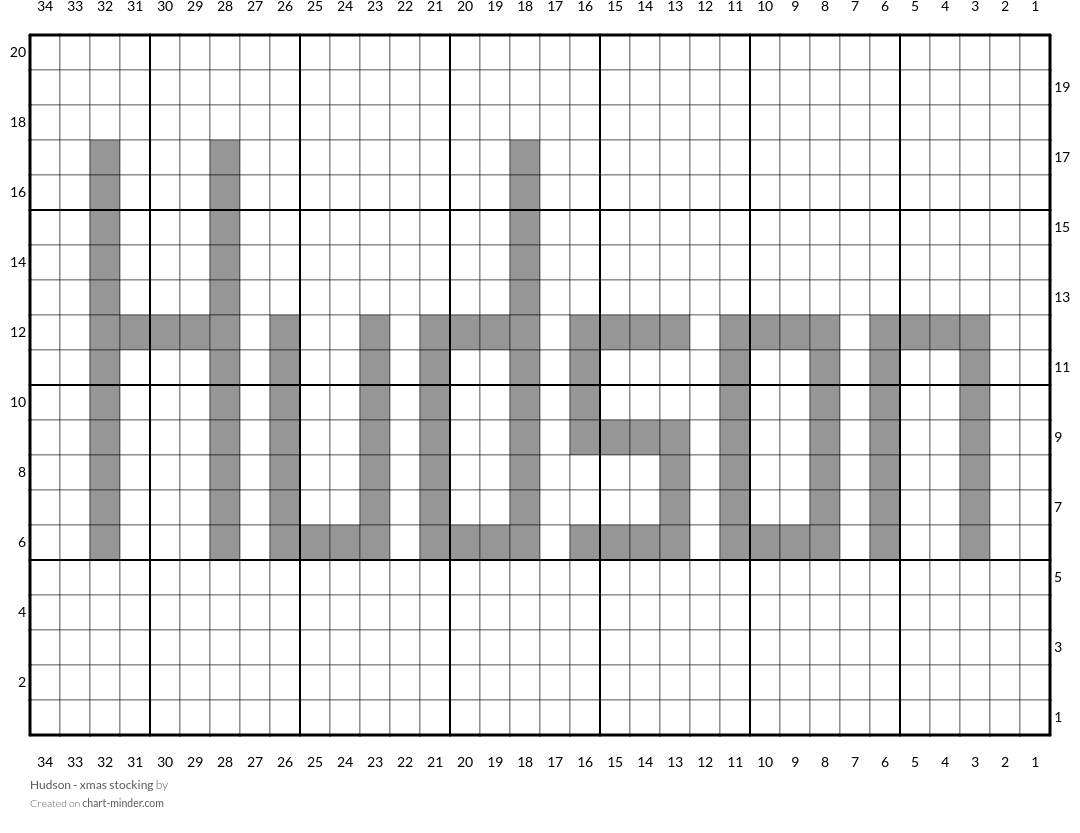 Hudson - xmas stocking