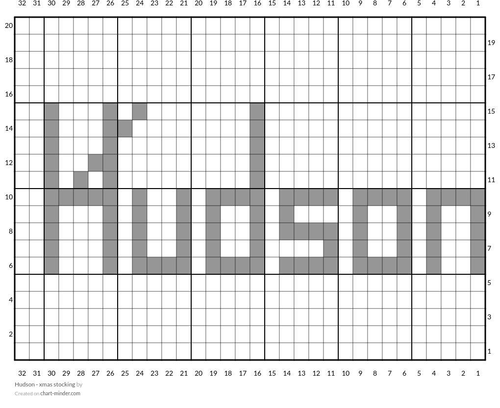 Hudson - xmas stocking