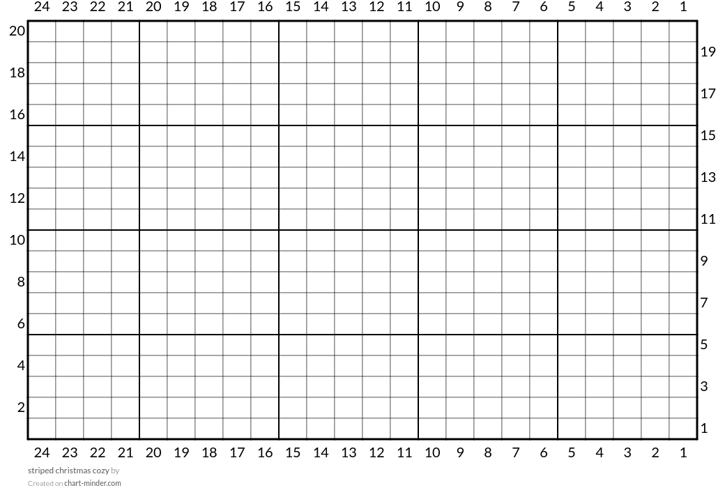 striped christmas cozy