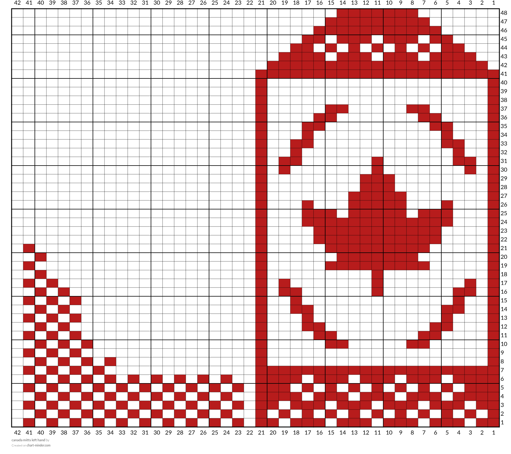 canada mitts left hand