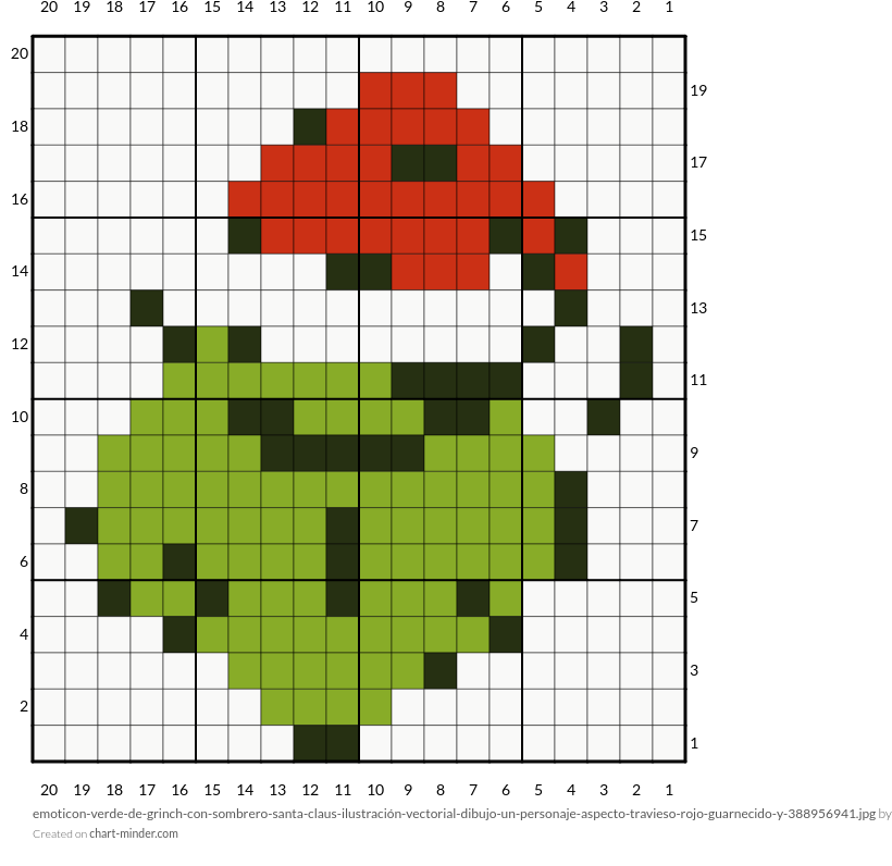 emoticon-verde-de-grinch-con-sombrero-santa-claus-ilustración-vectorial-dibujo-un-personaje-aspecto-travieso-rojo-guarnecido-y-388956941.jpg