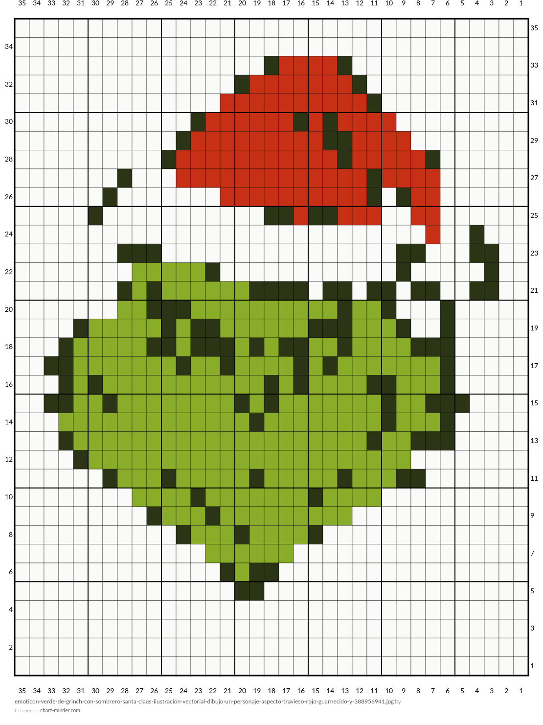 emoticon-verde-de-grinch-con-sombrero-santa-claus-ilustración-vectorial-dibujo-un-personaje-aspecto-travieso-rojo-guarnecido-y-388956941.jpg