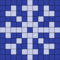 11x11 snowflake