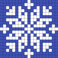 19x19 snowflake