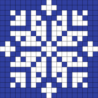 19x19 snowflake