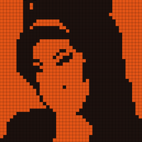 Amy Winehouse (70x50 frame)