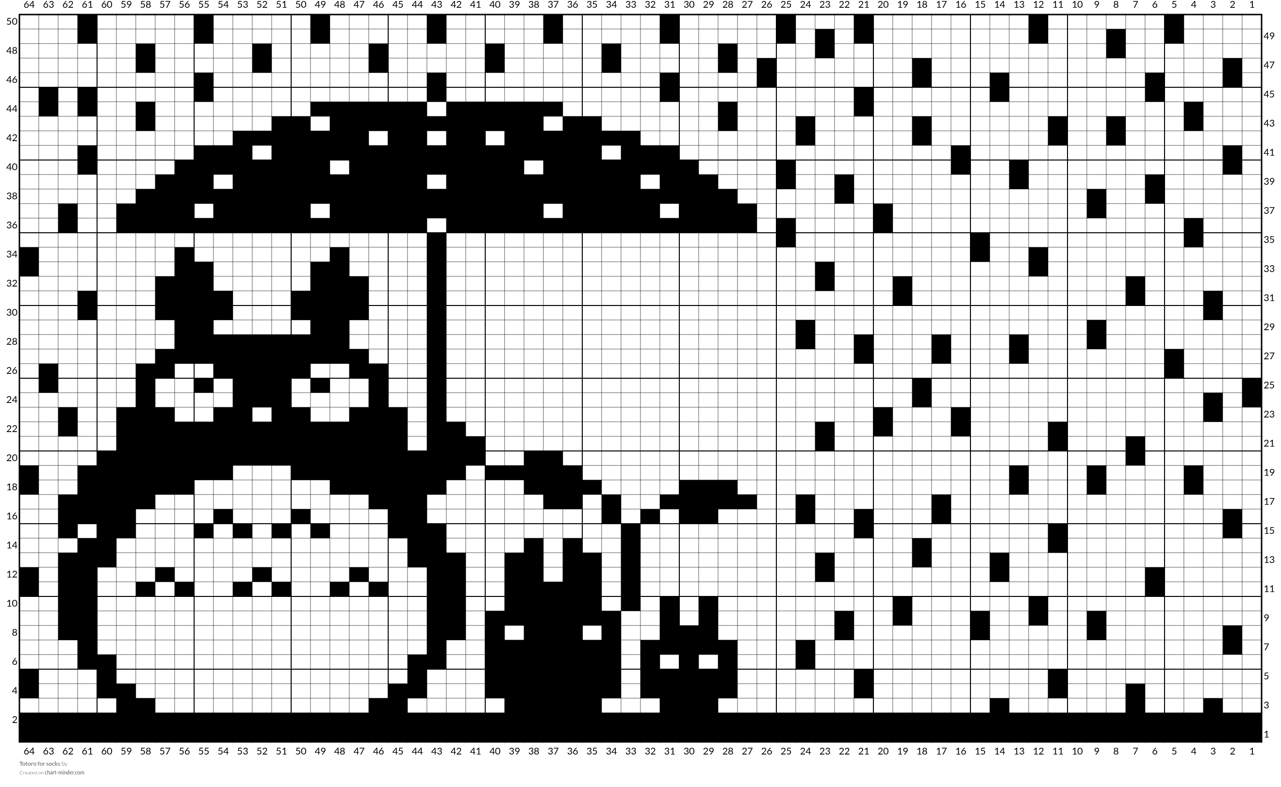 Totoro for socks