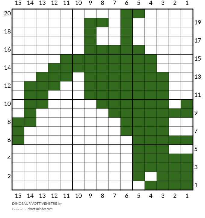 DINOSAUR VOTT VENSTRE