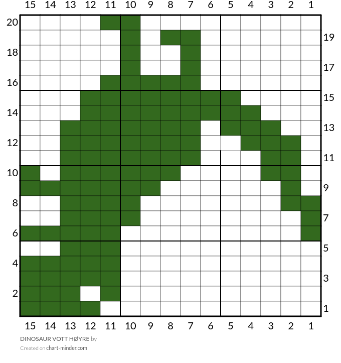 DINOSAUR VOTT HØYRE