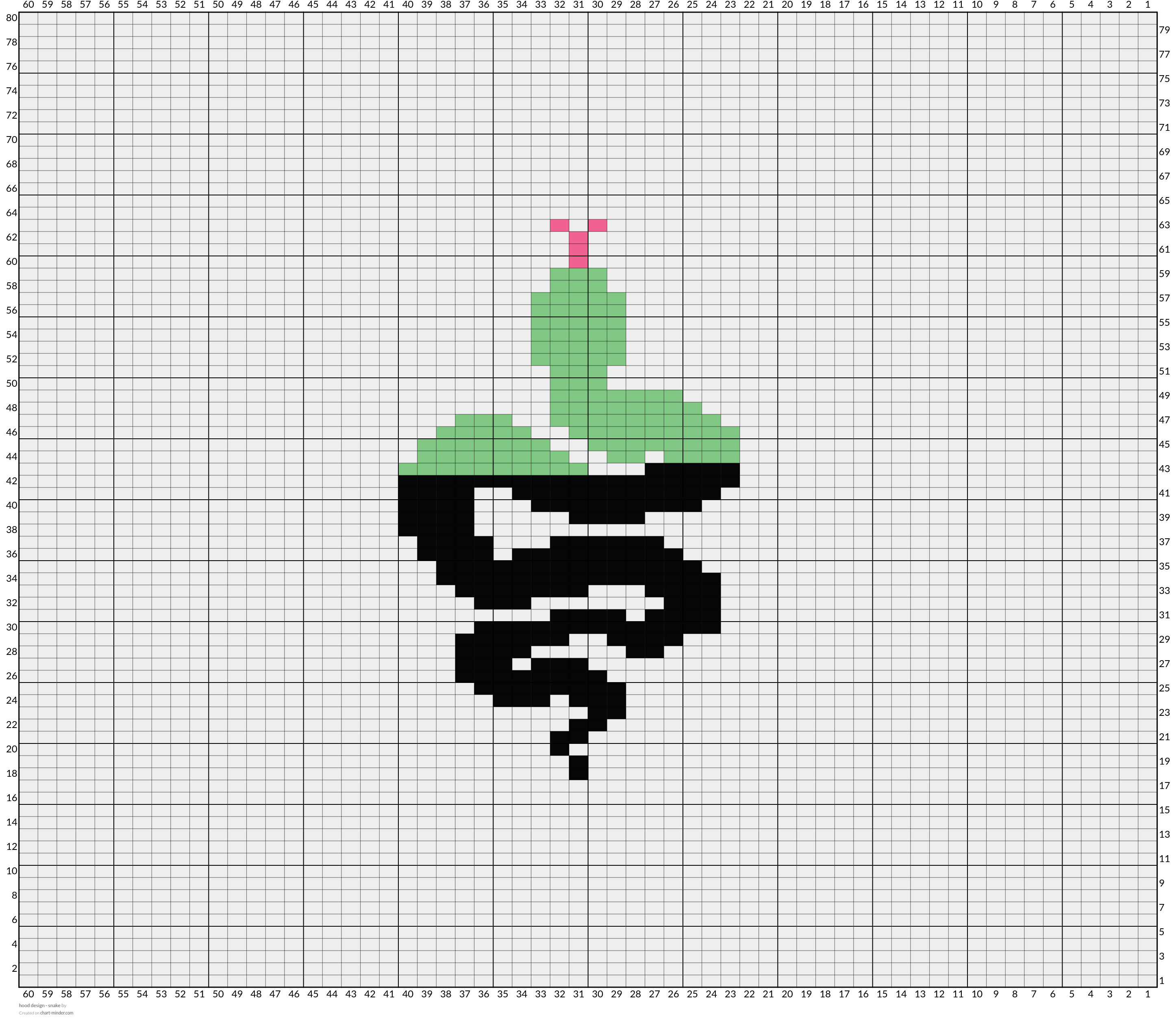 hood design - snake 