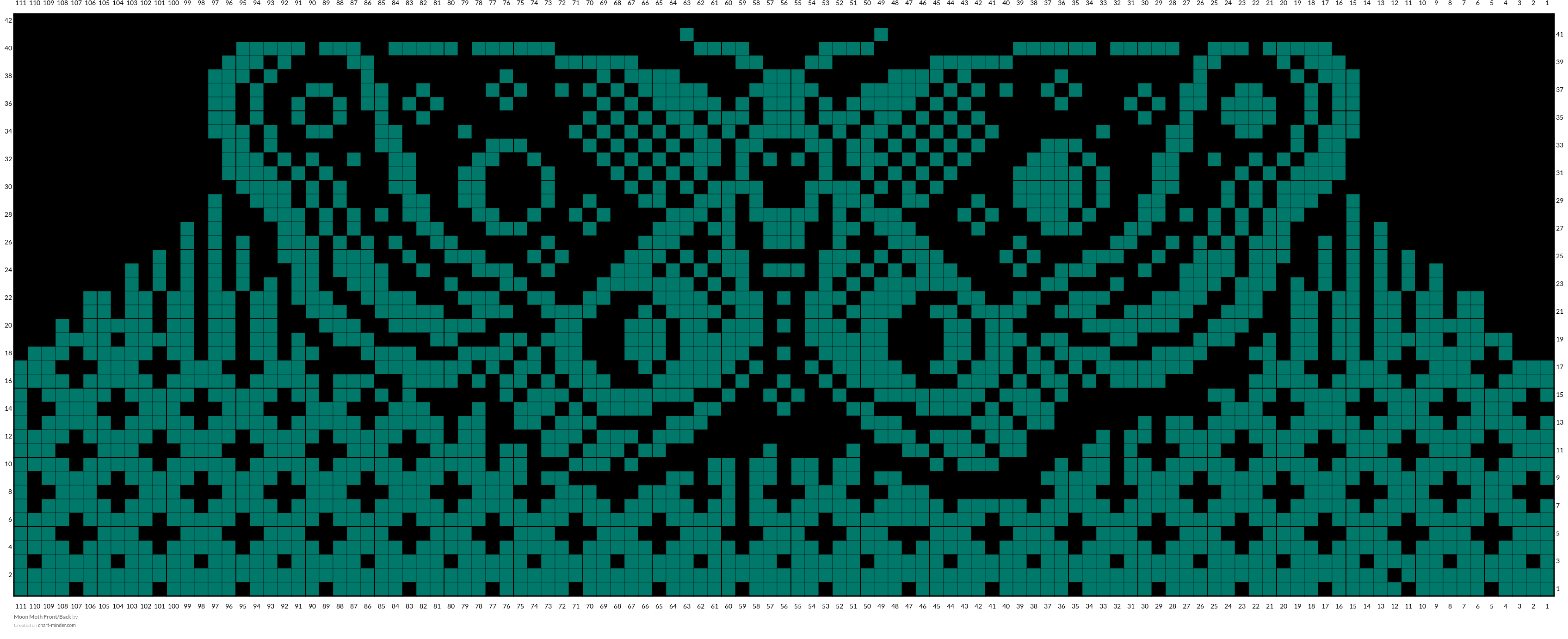 Moon Moth Front/Back