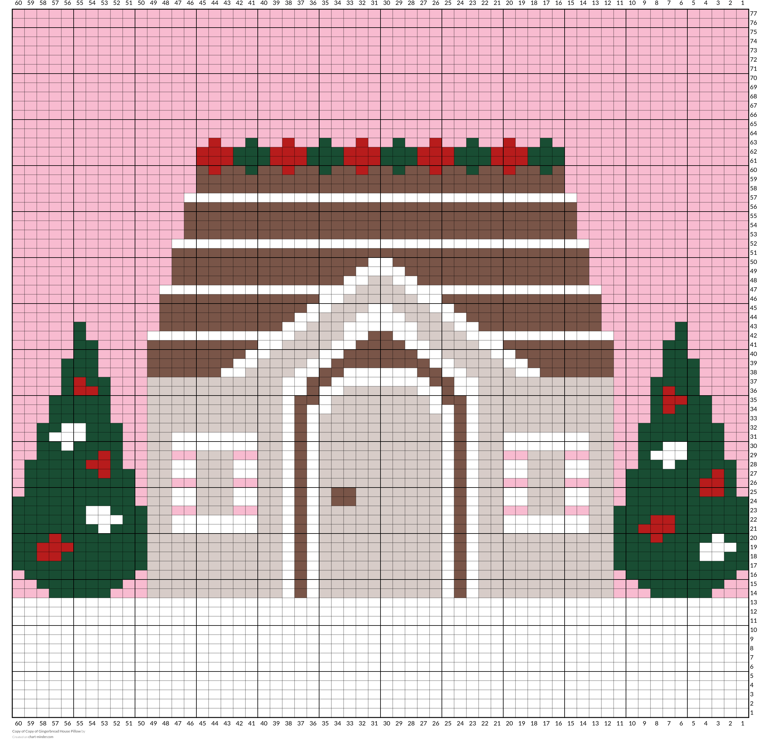 Copy of Copy of Gingerbread House Pillow