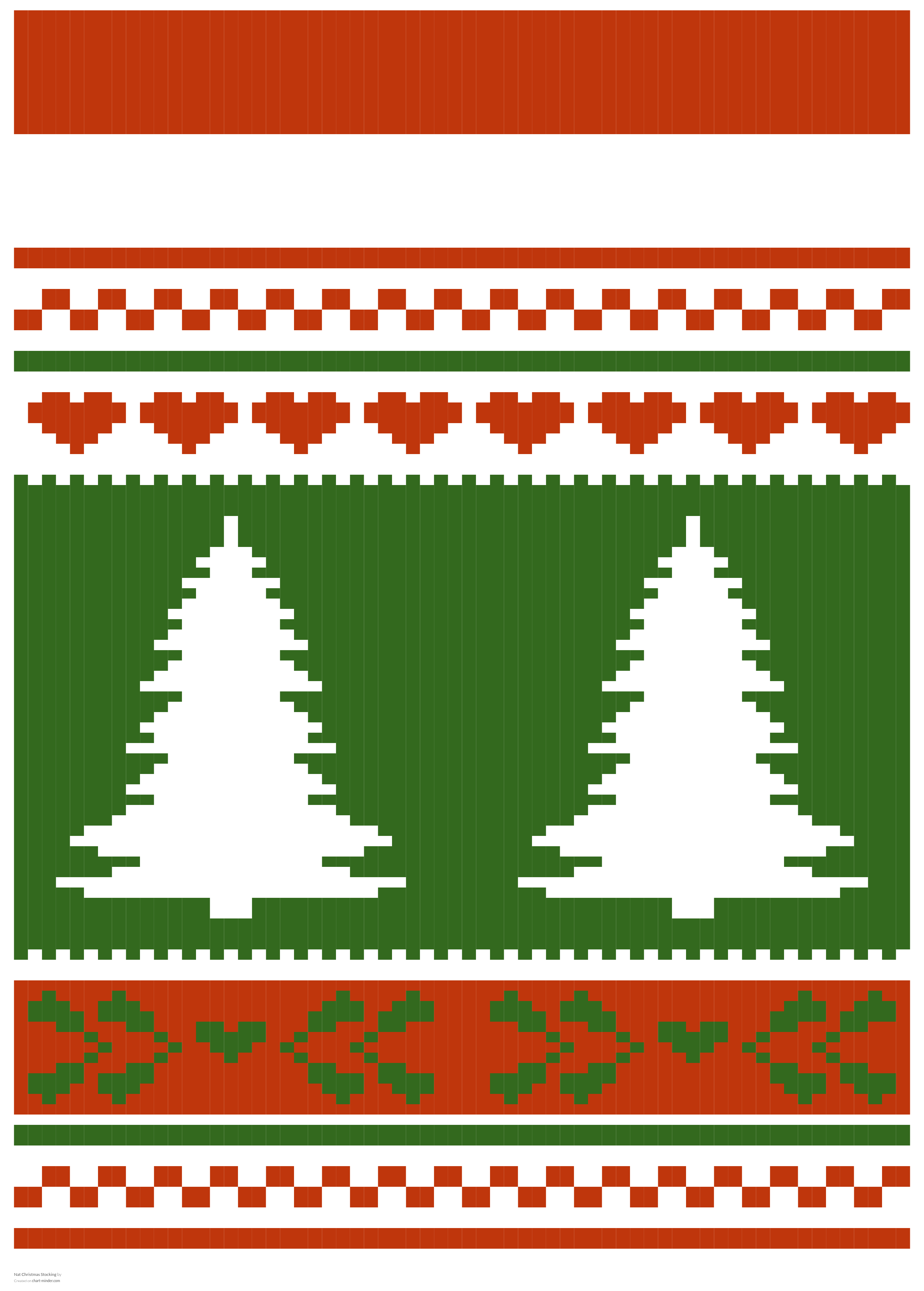 Nat Christmas Stocking