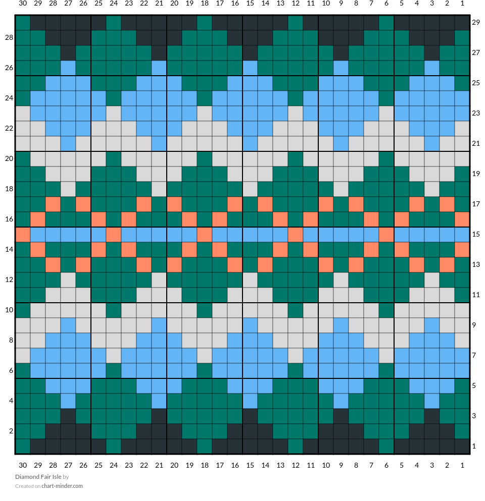 Diamond Fair Isle