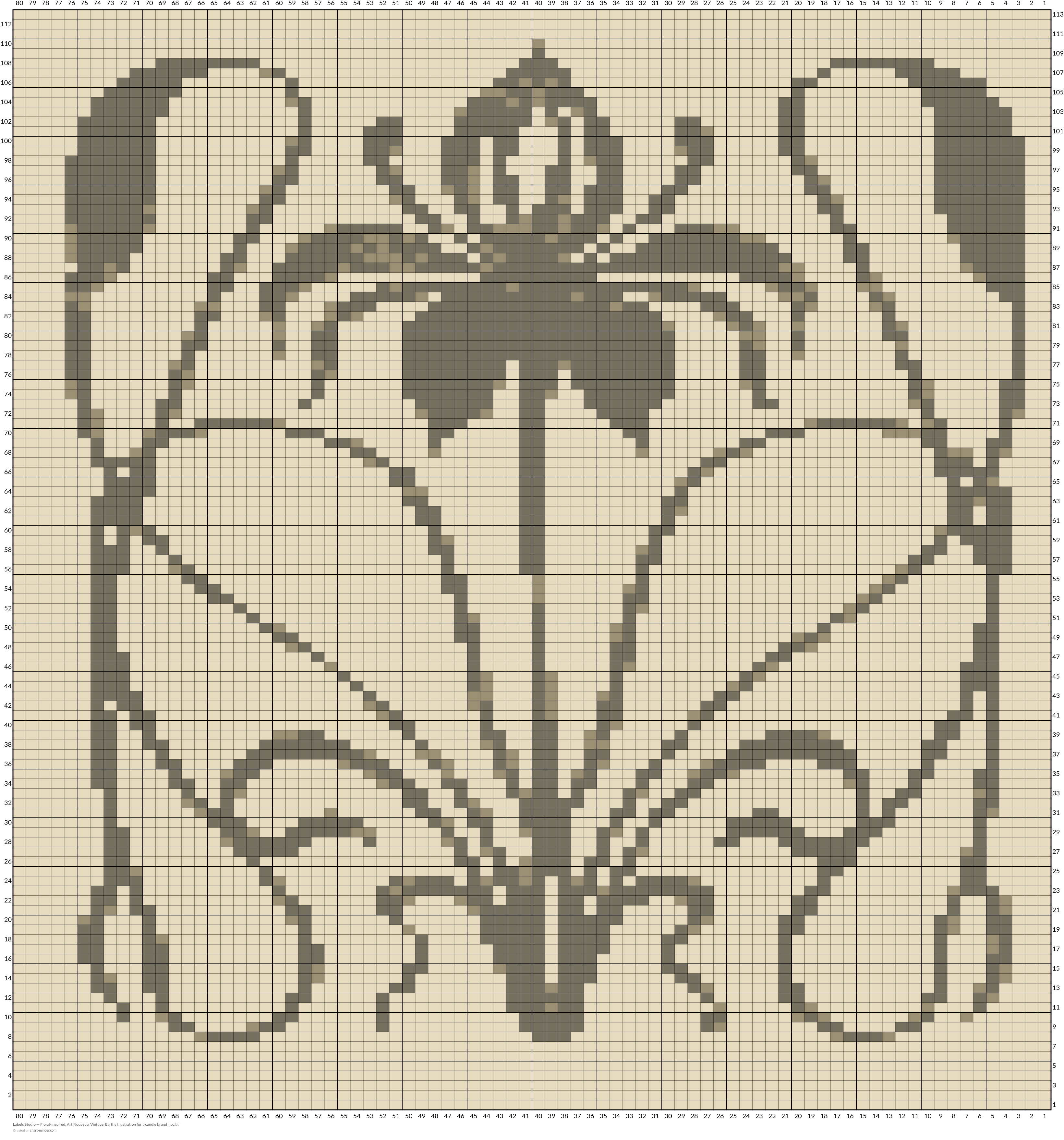 Labels Studio — Floral-inspired, Art Nouveau, Vintage, Earthy Illustration for a candle brand_.jpg