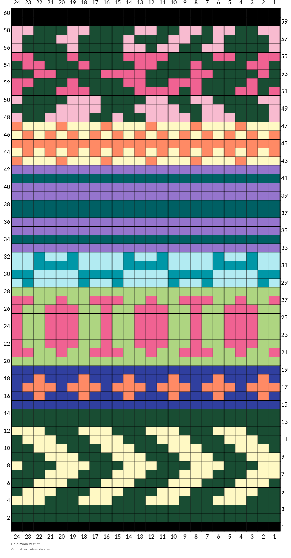 Colouwork Vest